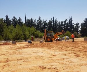 Έργο διαμόρφωσης εξωτερικού χώρου Μερεμέτι
